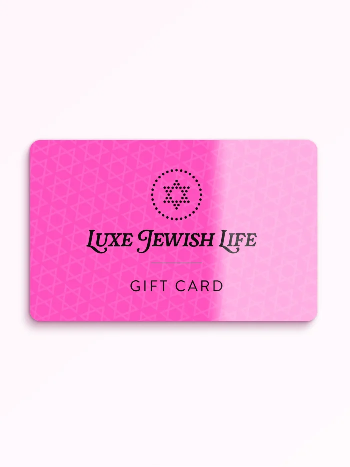 Luxe Jewish Life Gift Card