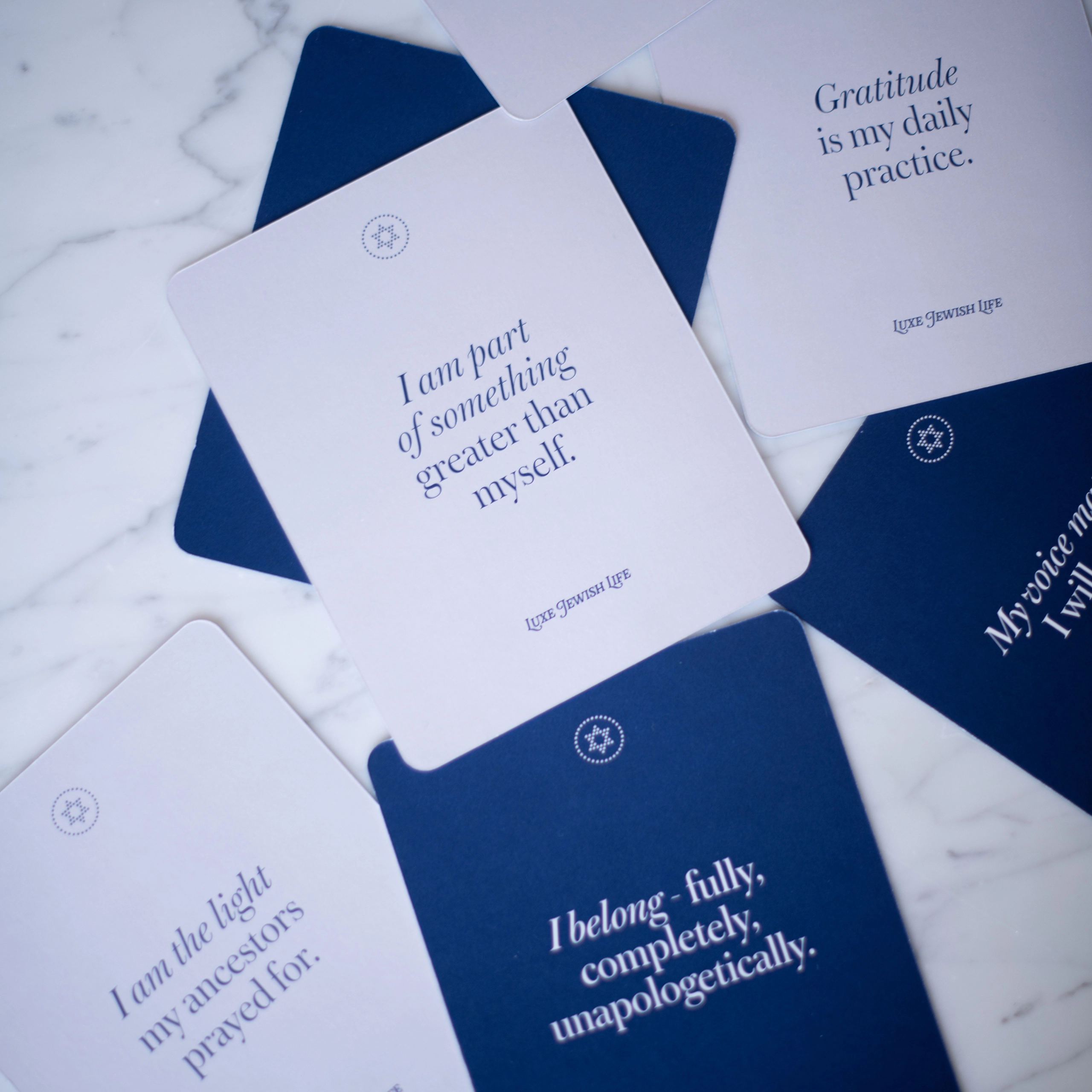 Positive Jewish Affirmations Card Deck 6