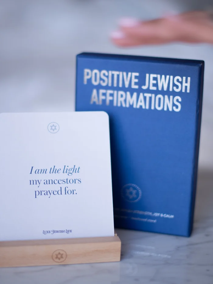 Positive Jewish Affirmations Card Deck 9